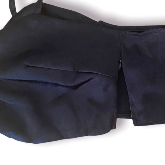 🆕 Lola May:UK 10/US 8: Black Bralette with Gold Toned Buckle - Picture 6 of 14